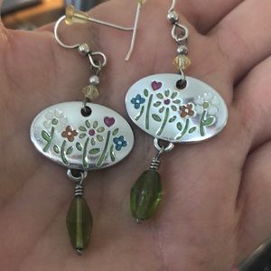 Brighton dangling spring earrings.